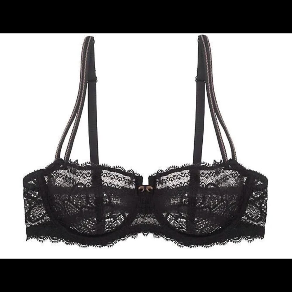 Chantelle Merci Lace Demi Underwire Bra (36B)